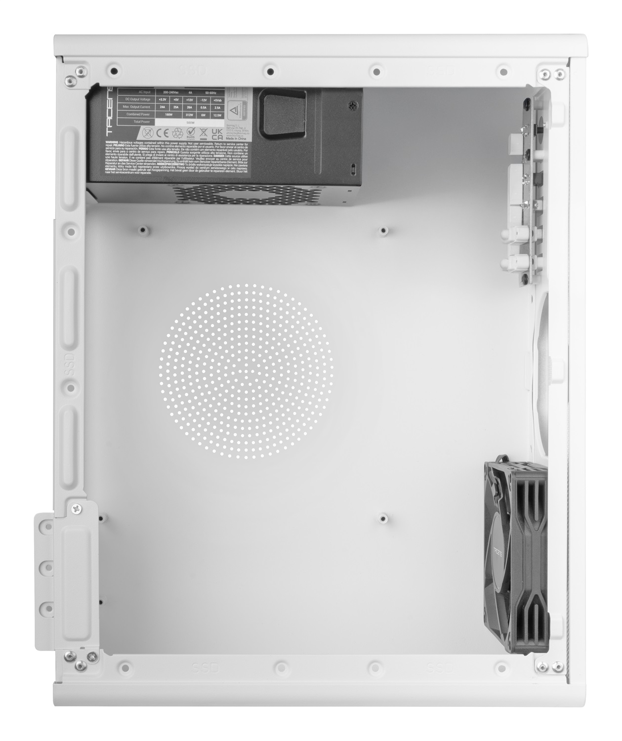 Tacens Aeroslim 500 Desktop Bianco 500 W