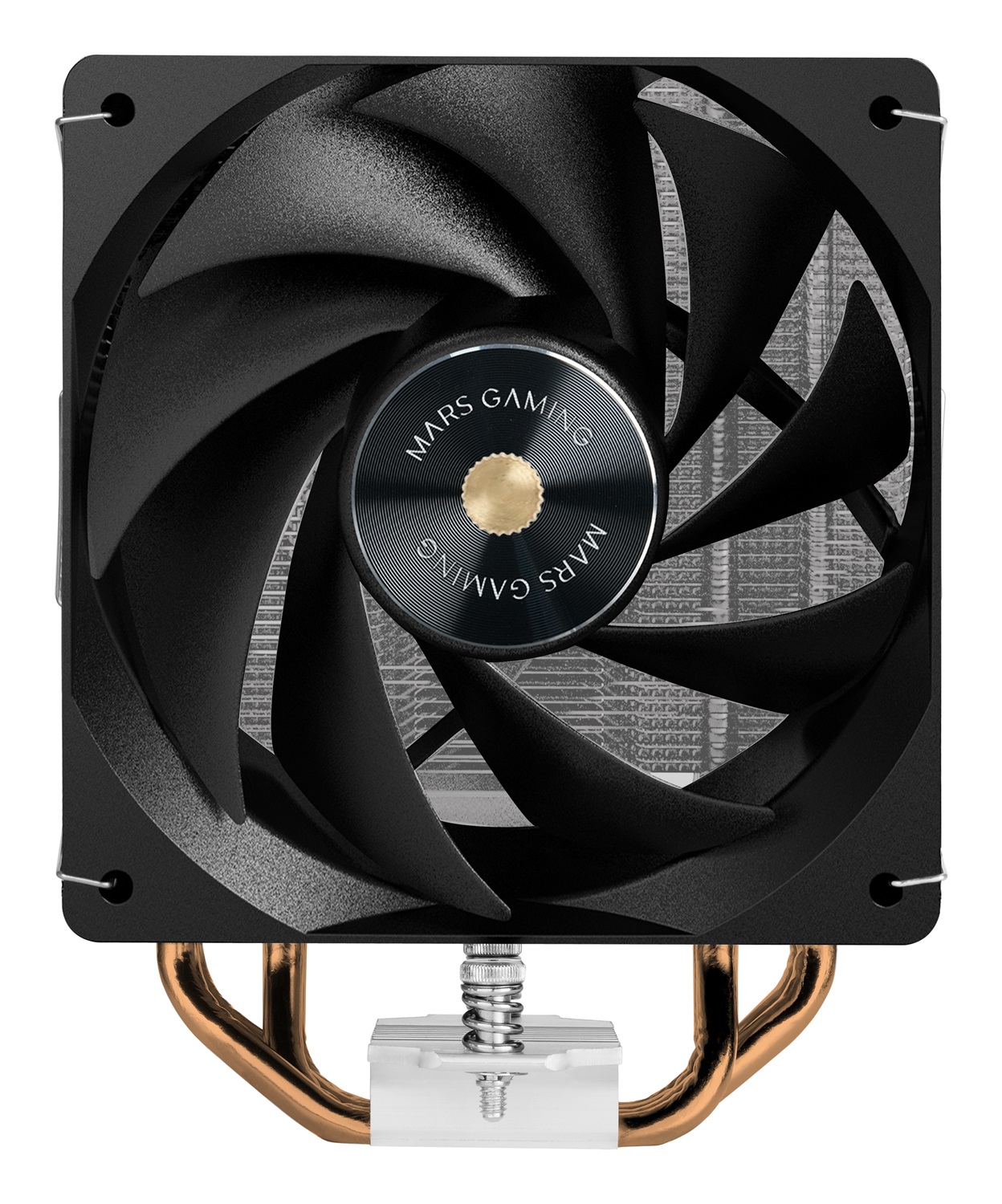 Mars Gaming MCPU-X4 - Dissipatore CPU 230W TDP, 4 Heatpipes, Ventola PWM 120mm, Nucleo in Rame, Compatibile Intel e AMD