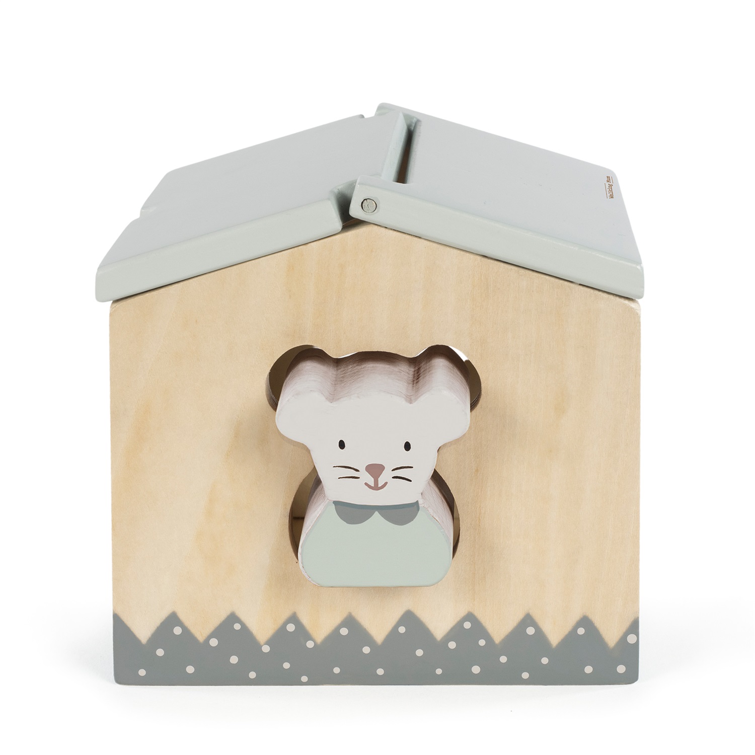 TOYLAND & GIFTS Casetta con Forme ad Incastro Poppy - Gioco Educativo in Legno Sicuro e Durevole