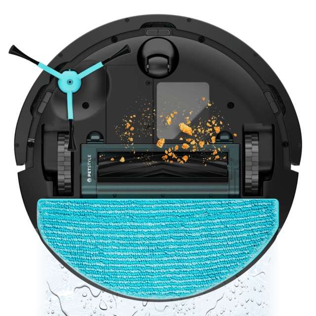 Cecotec Conga 8490 Ultimate Ultra Power - Aspirapolvere Robot con Navigazione Laser, Pulizia 4in1, 7000 Pa, Autonomia Fino a 170 Minuti