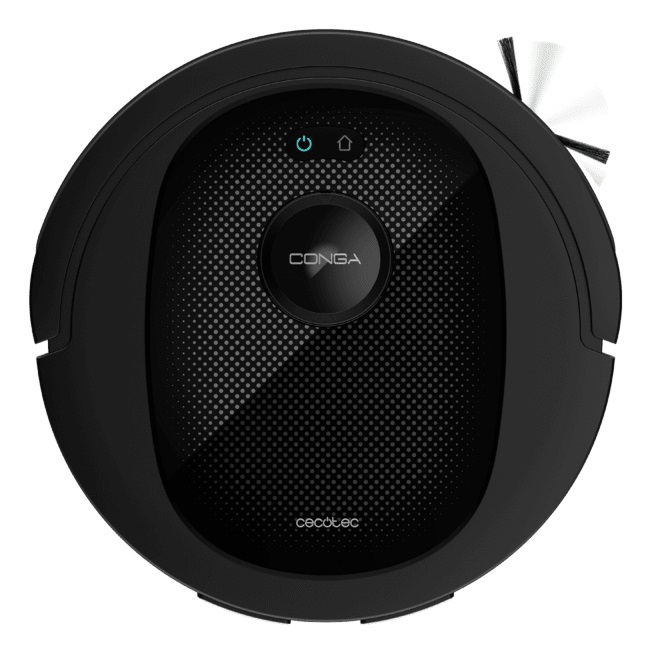 Cecotec Conga 8490 Ultimate Ultra Power Home - Robot Aspirapolvere e Lavapavimenti 4 in 1 con Navigazione Laser, Controllo APP, Base Autopulizia 2,5 L, 7000 Pa e Spazzola Centrale in Silicone per Animali