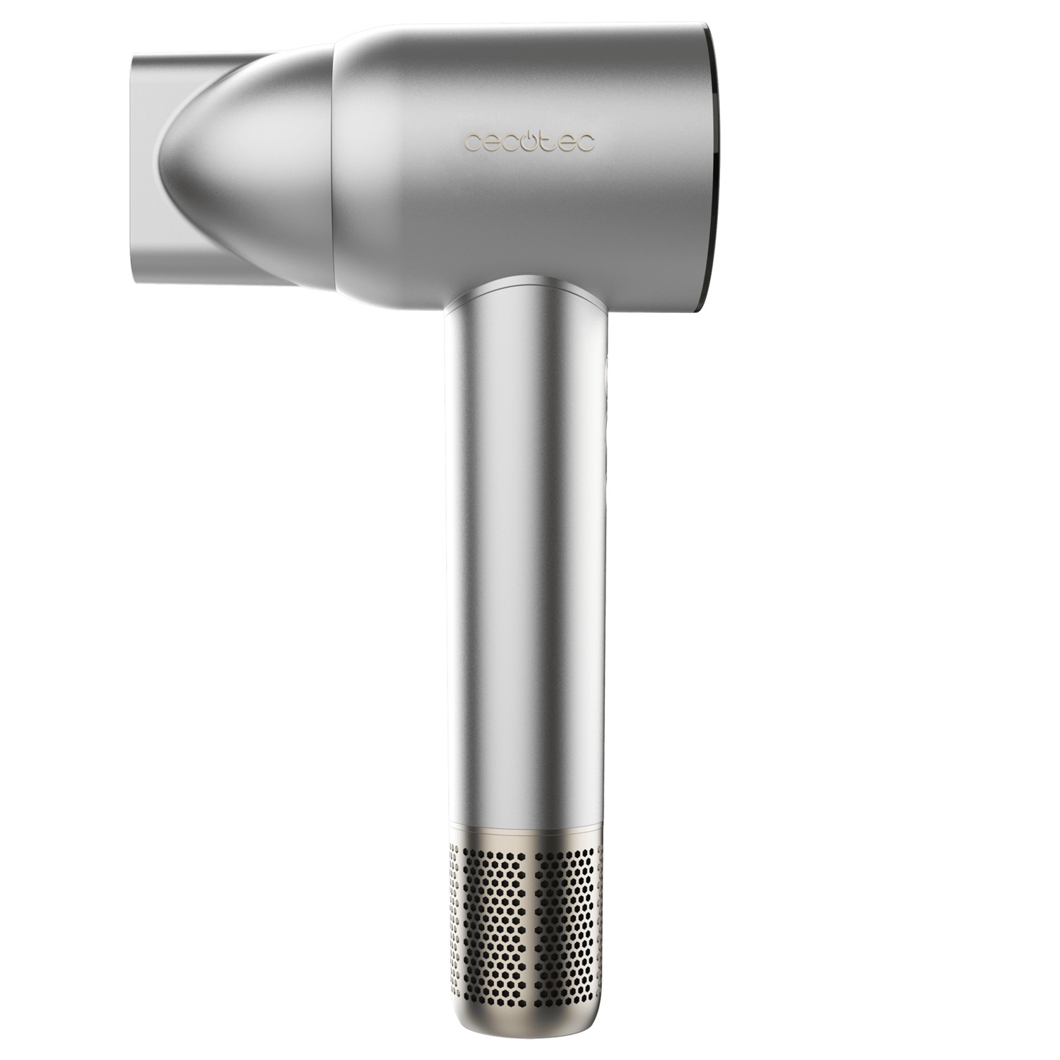 Cecotec IoniCare RockStar Nano IonTech Aluminum Asciugacapelli 1600 W con Funzione Ionica, Controllo Intelligente del Calore e 3 Temperature