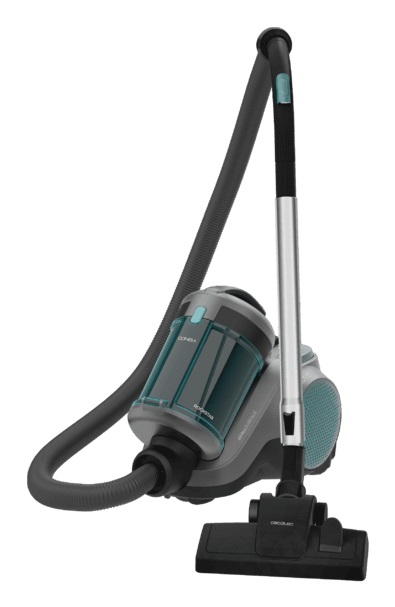 Cecotec Aspirapolvere a Traino Conga Rockstar Cyclonic Powerbag - 900W, 175AW, 20kPa, 2L, Doppio Filtro HEPA, 10m Portata, 4 Accessori