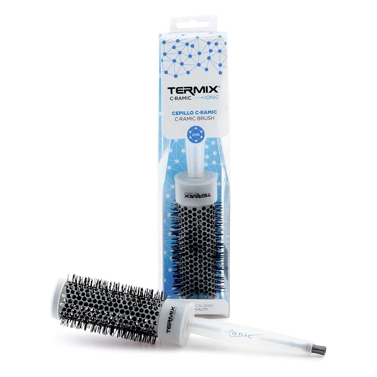 Termix Spazzola C·Ramic Ionic 32 mm - Spazzola Rotonda in Ceramica per Tutti i Tipi di Capelli