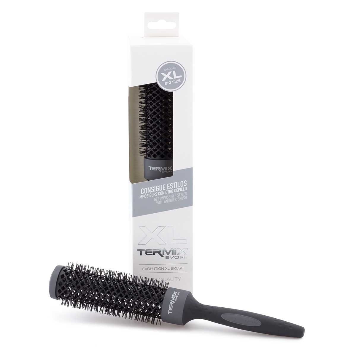 Termix Evolution XL 23 mm Adulto Spazzola per capelli tonda Nero 1 pz