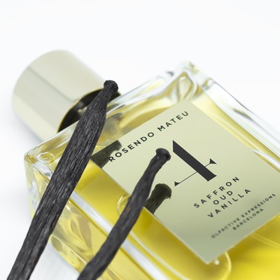 Rosendo Mateu Olfactive Expressions Nº 4 - Eau de Parfum Unisex 100 ml con Saffron, Oud e Vanilla