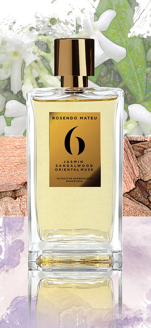Rosendo Mateu Nº 6 Eau de Parfum 100 ml - Fragranza Unisex con Jasmin, Sandalwood e Oriental Musk