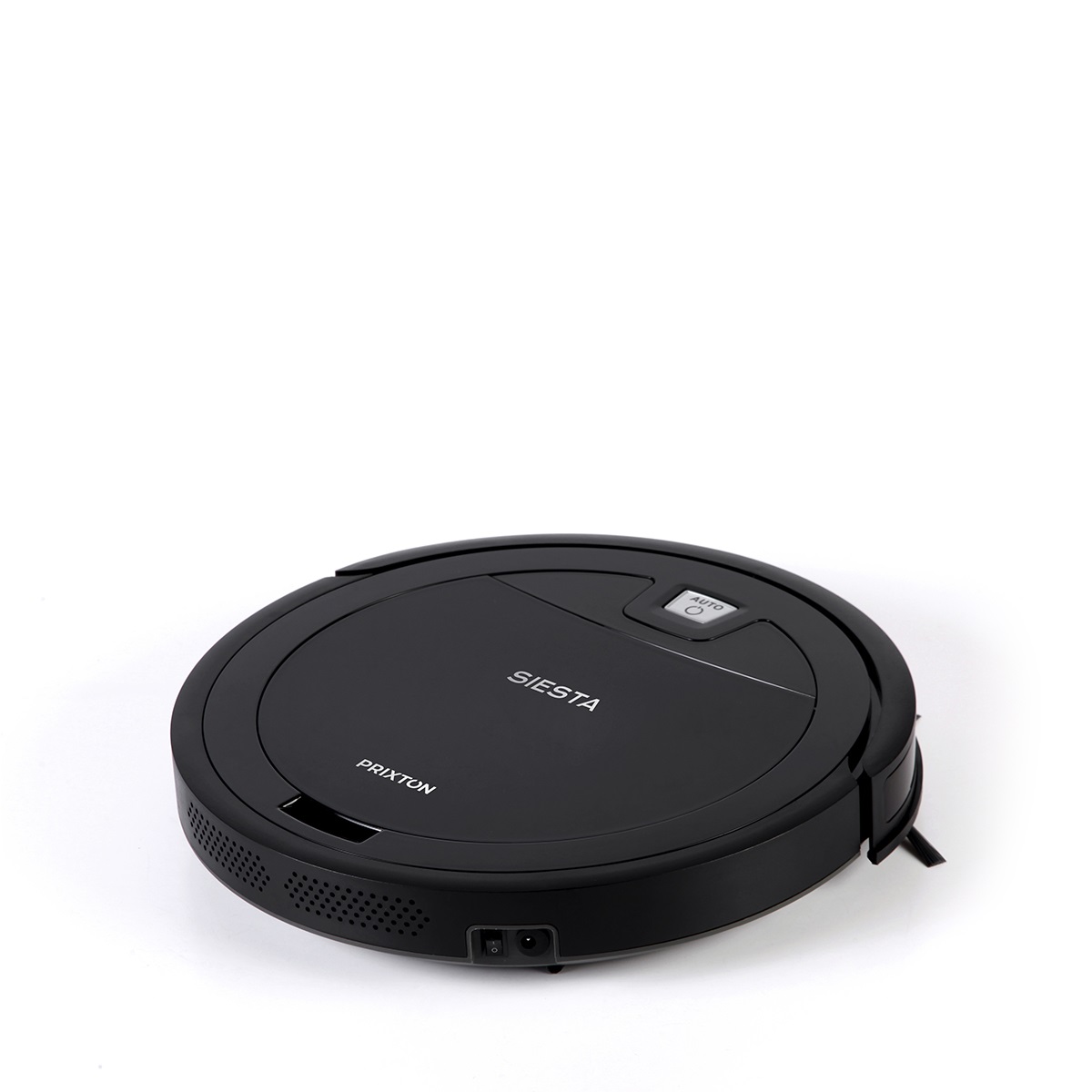 PRIXTON Siesta Robot Aspirapolvere 1000Pa, WiFi, App Programmabile, Ultra Piatto 5,6 cm, Colore Nero