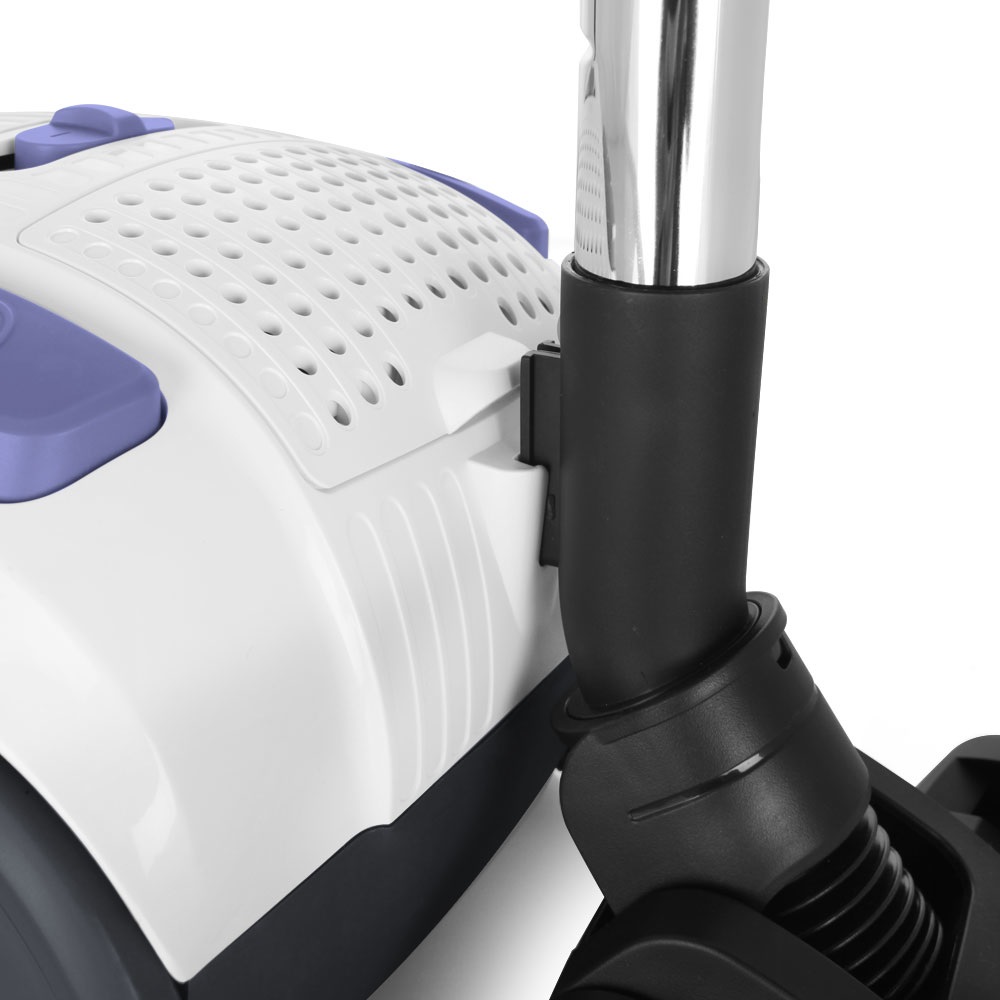 Orbegozo AP 7007 - Aspirapolvere con sacchetto 800W, classe A, tubo telescopico e avvolgimento automatico