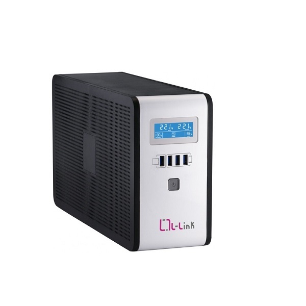 L-Link LL-7720 Gruppo di Continuità (UPS) 2000 VA 1200 W A Linea Interattiva con 4 Prese AC
