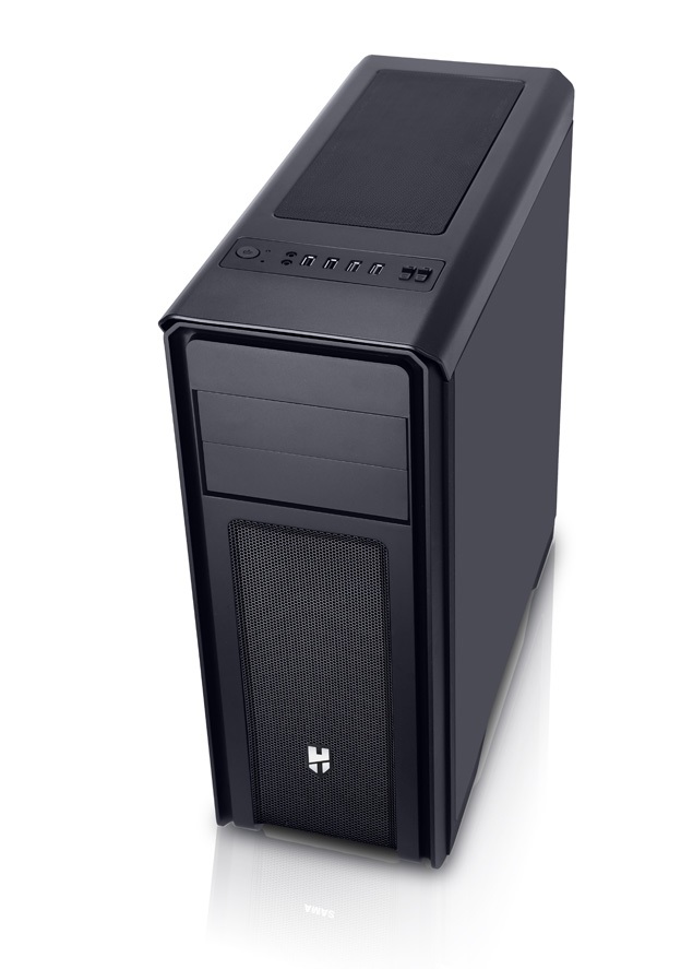 NOX Hummer ZX Midi Tower Nero - ATX/Micro-ATX, Finestra Trasparente, 3 Ventole da 120 mm, 2 Porte USB 3.0, Raffreddamento a Liquido