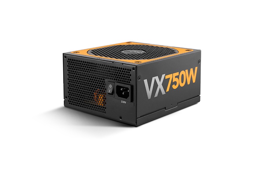 NOX Urano VX Alimentatore PC 750W ATX 80 PLUS Bronze con Ventola 140mm e Cavo Piatto Extra Lungo