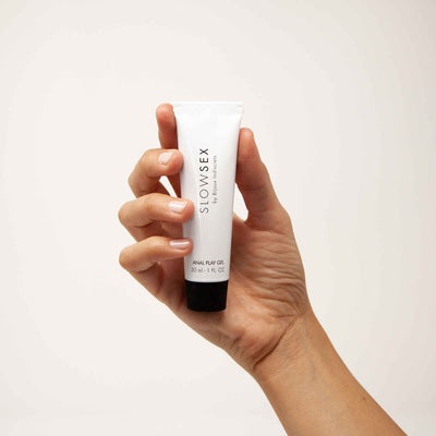 Bijoux Indiscrets Slow Sex Anal Play Gel Lubrificante Anale 30 ml - A base d'acqua con Aloe Vera e Camomilla