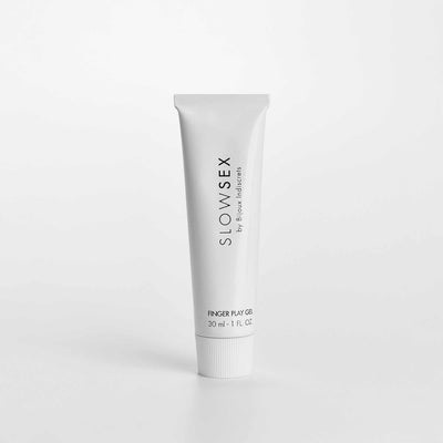 Bijoux Indiscrets Slow Sex Finger Play Gel 30 ml - Gel a base d'acqua per la masturbazione, idratante e baciabile con aroma di cocco