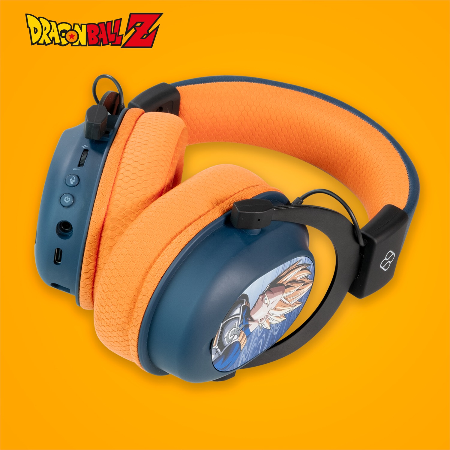 FR-TEC Tanooki Cuffie Gaming Wireless con Microfono Integrato e Illuminazione LED