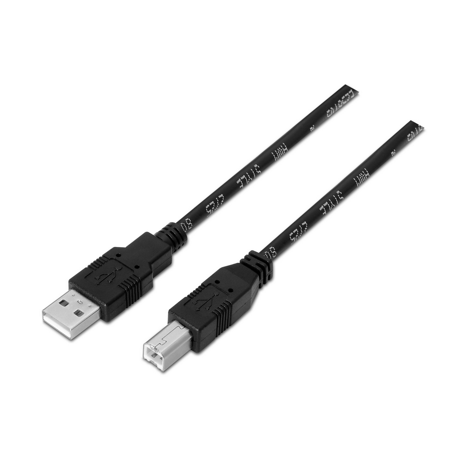 AISENS Cavo USB 1m Tipo A Macho - Tipo B Macho USB 2.0 Nero
