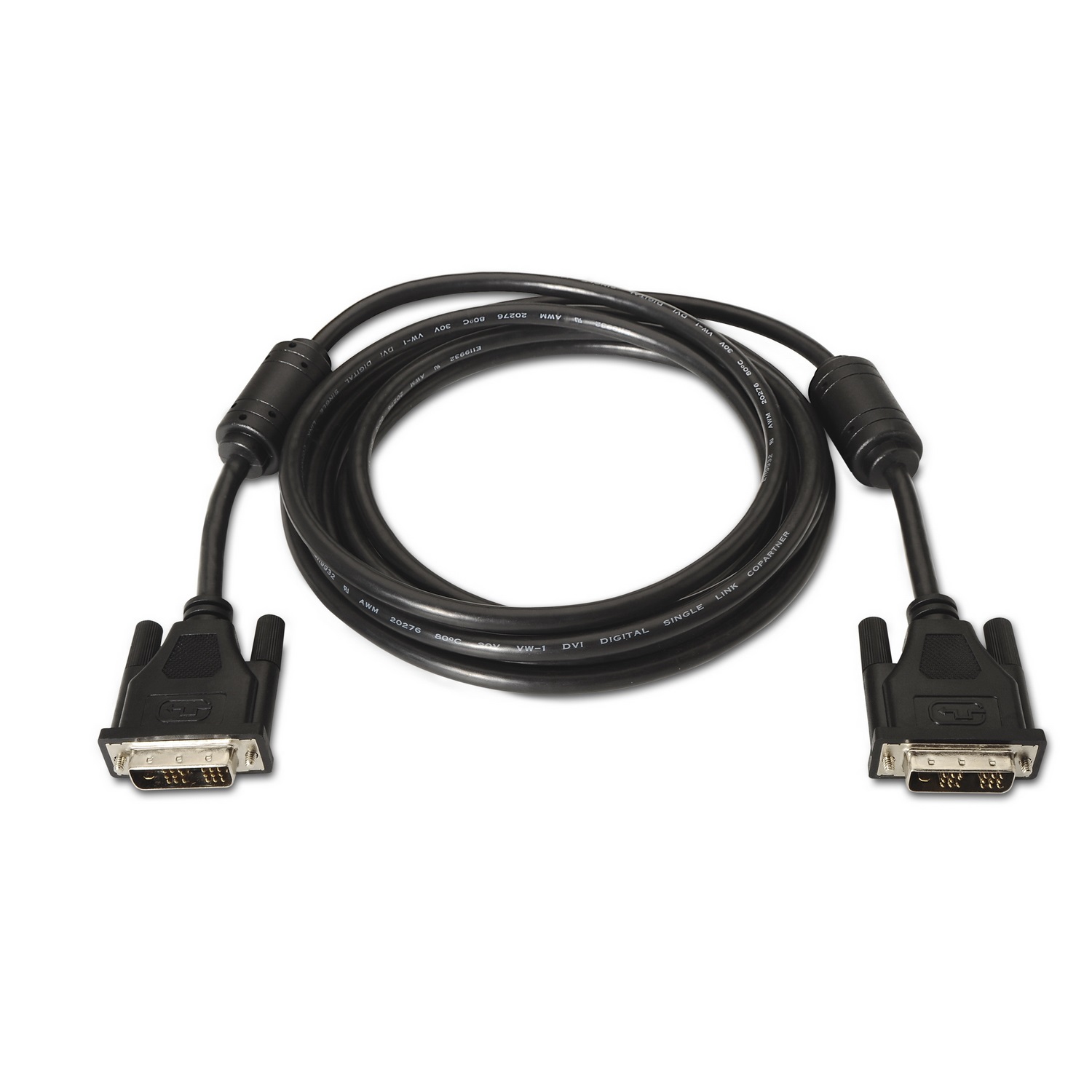 AISENS A117-0086 cavo DVI 1,8 m DVI-D Nero