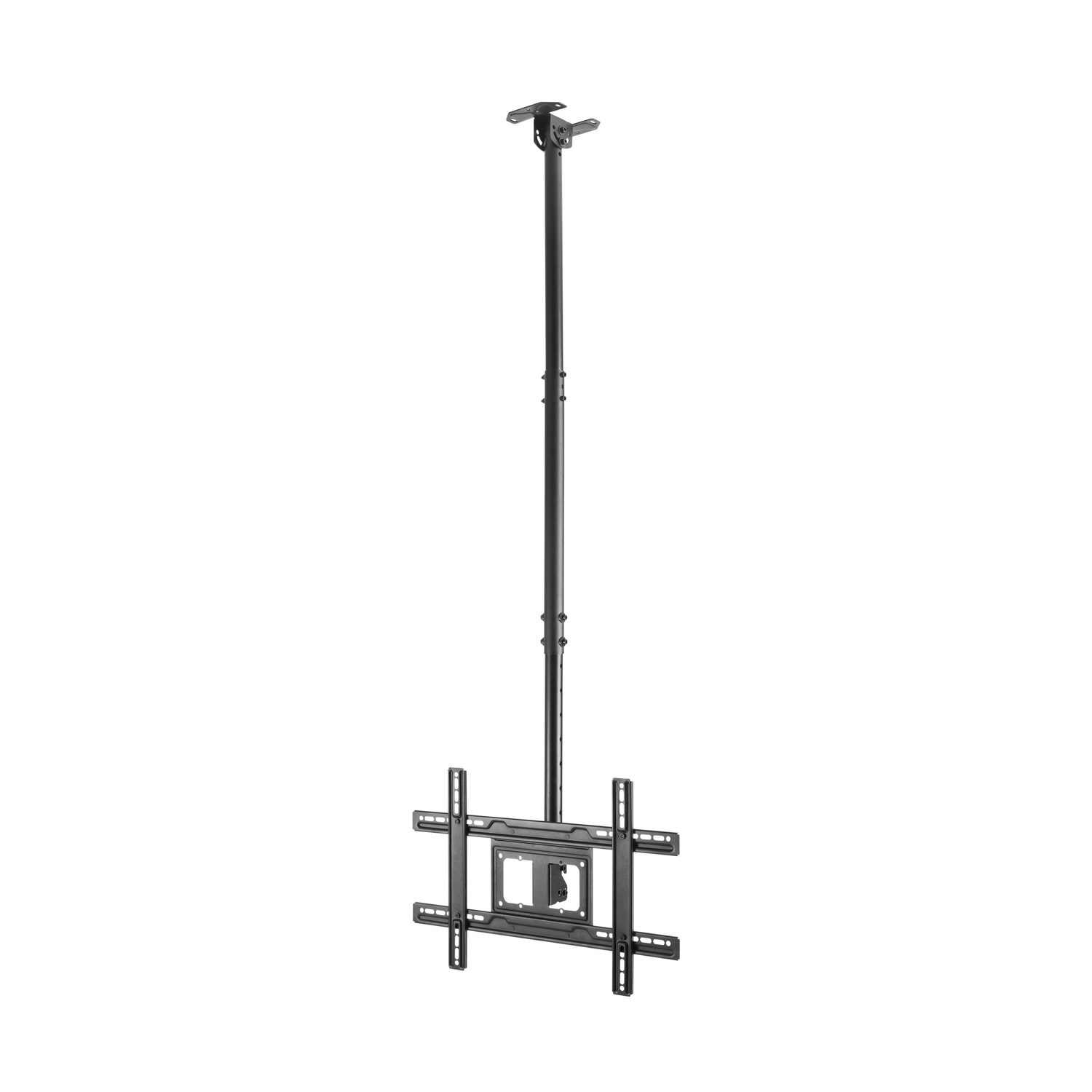 AISENS CT80TSE-075 Supporto TV a Soffitto Giratorio Inclinabile Estensibile per TV da 37'-80' fino a 50kg - Colore Nero