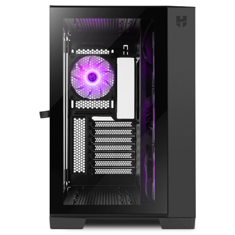 NOX Hummer Astra Midi Tower Nero con Vetro Temperato, Supporto ATX e Micro ATX, 4 Ventole da 120mm, Altezza CPU 160mm, Spazio per GPU 420mm, LED RGB