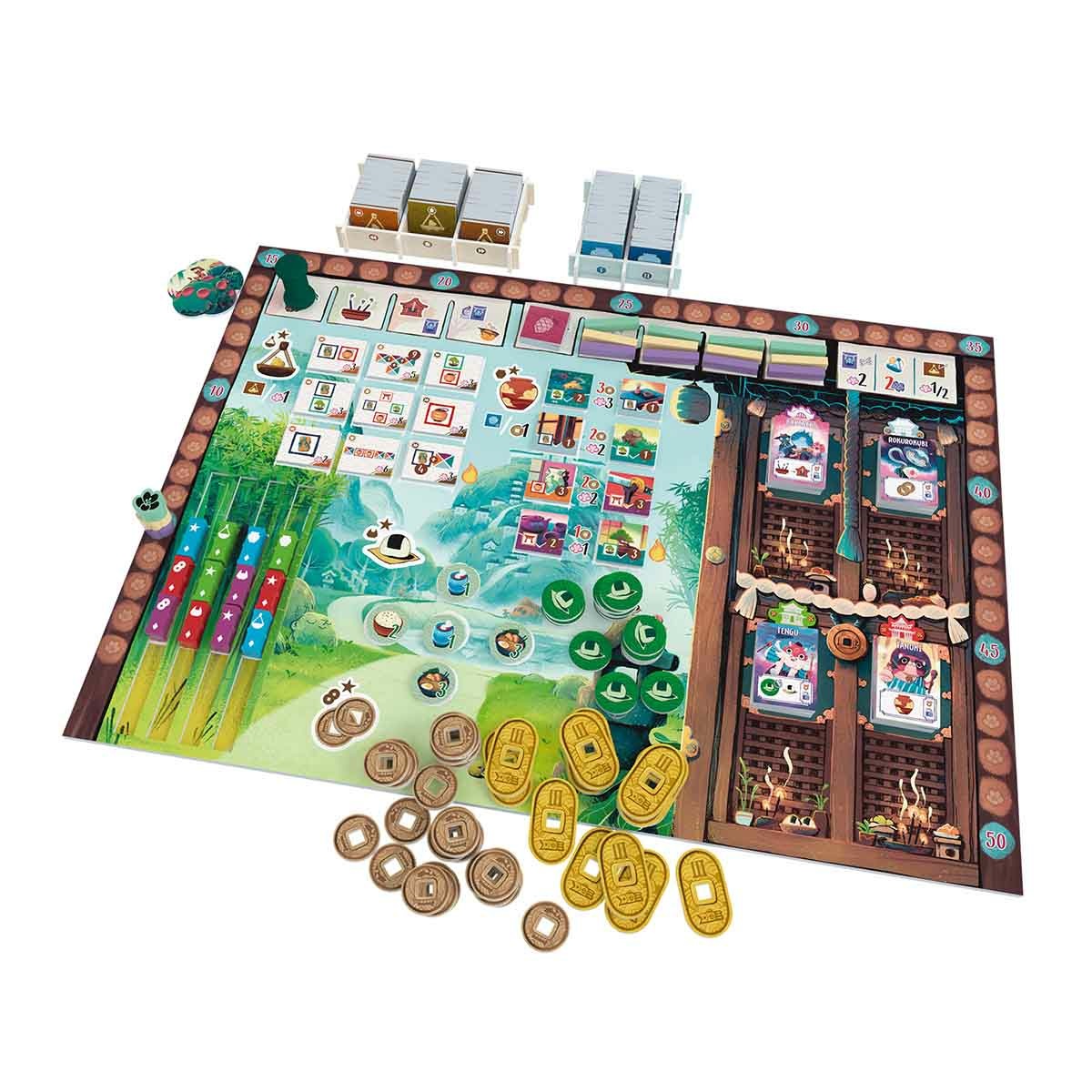 Devir Bamboo - Gioco da Tavolo Strategico per 2-4 Giocatori dai 14 Anni in Su