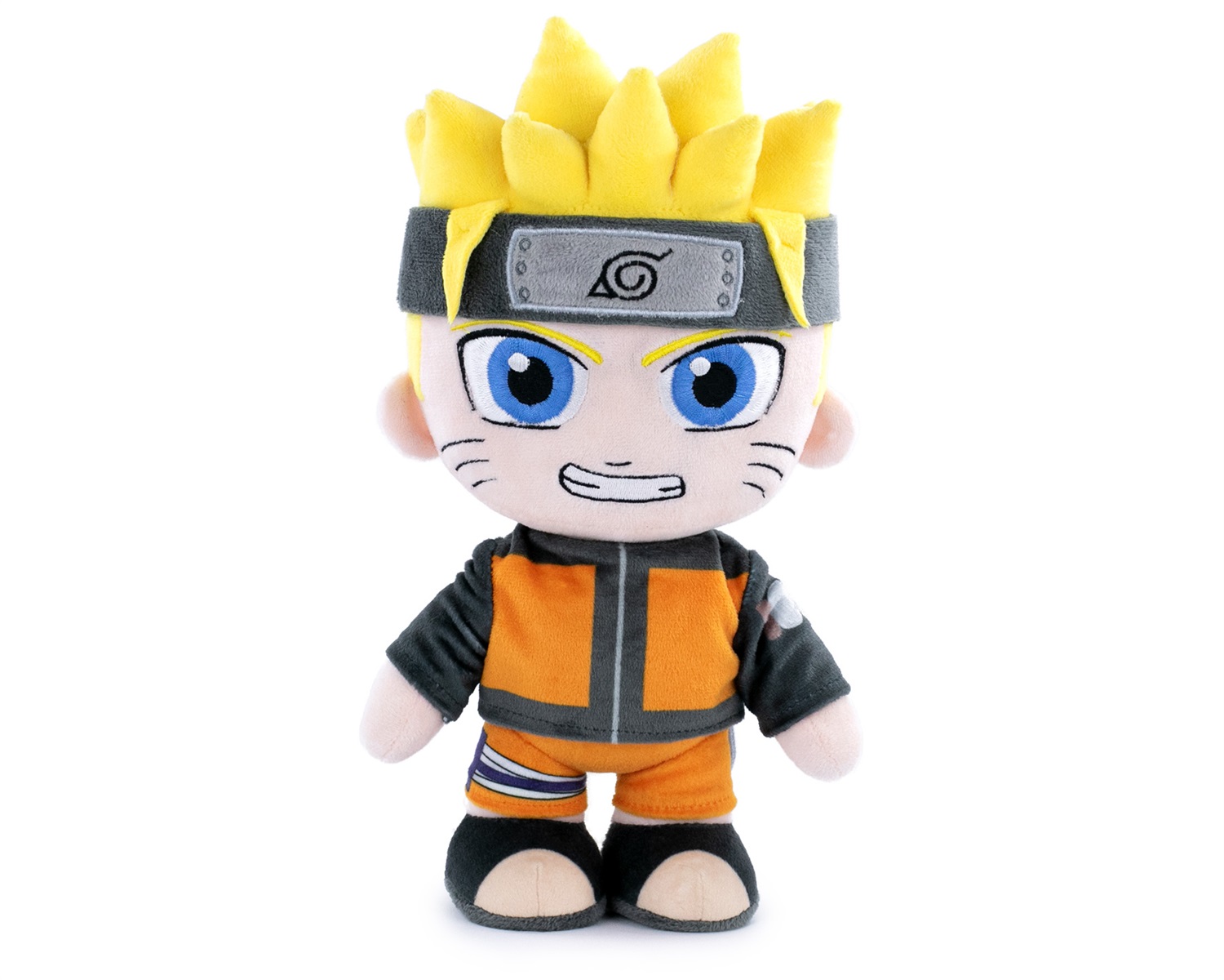 Barrado Peluche dei Personaggi di Naruto - Edizione da Collezione 25cm - Naruto, Kakashi, Sasuke, Kurama - Qualità Super Soft