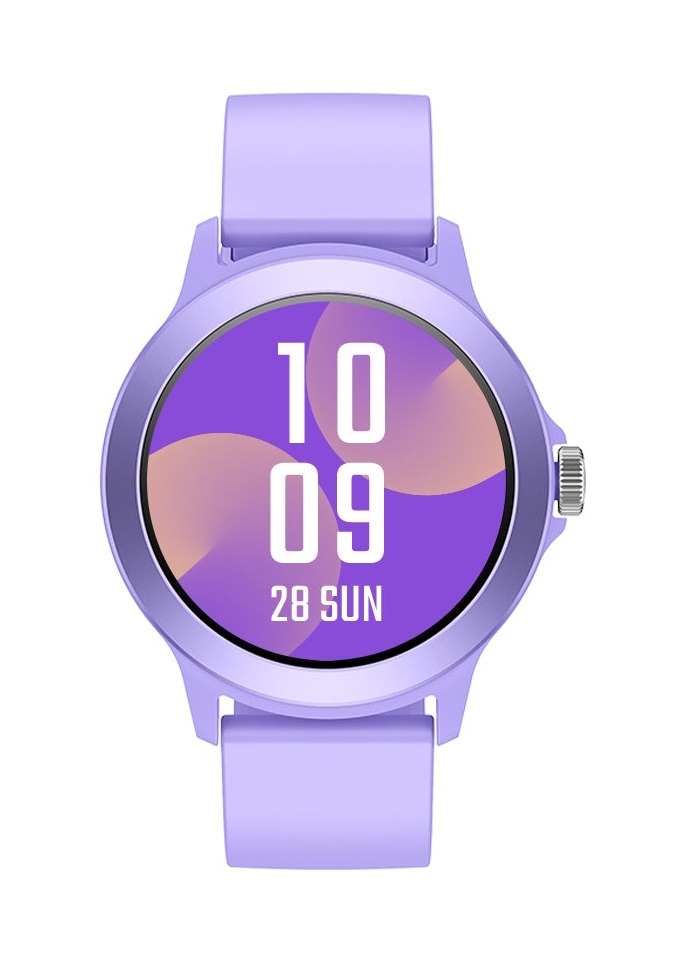SPC Smartee Duo Vivo - Smartwatch Viola con Quadrante Rotondo 1.27