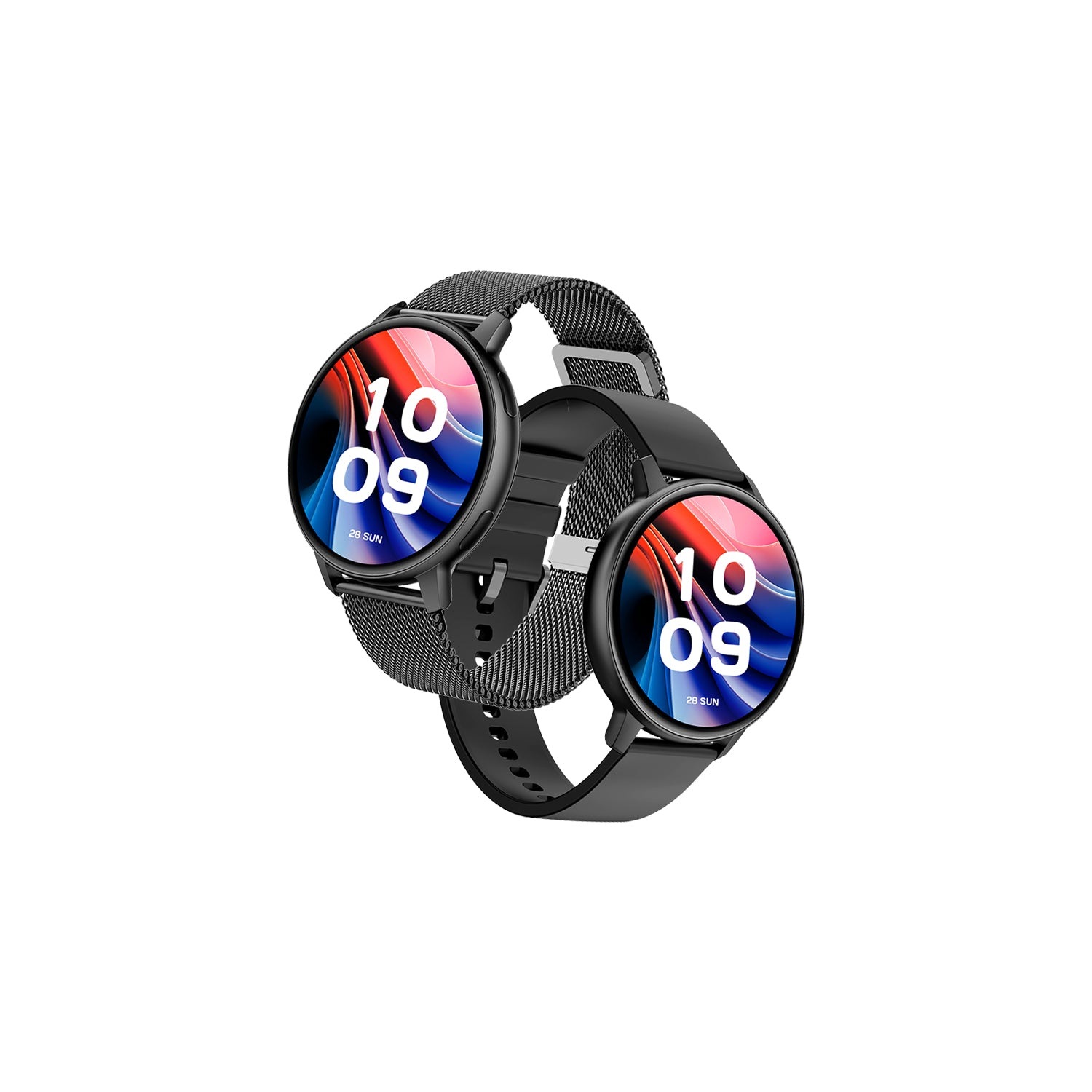 SPC Smartee Duo Classic - Smartwatch Nero con Display AMOLED da 1,43