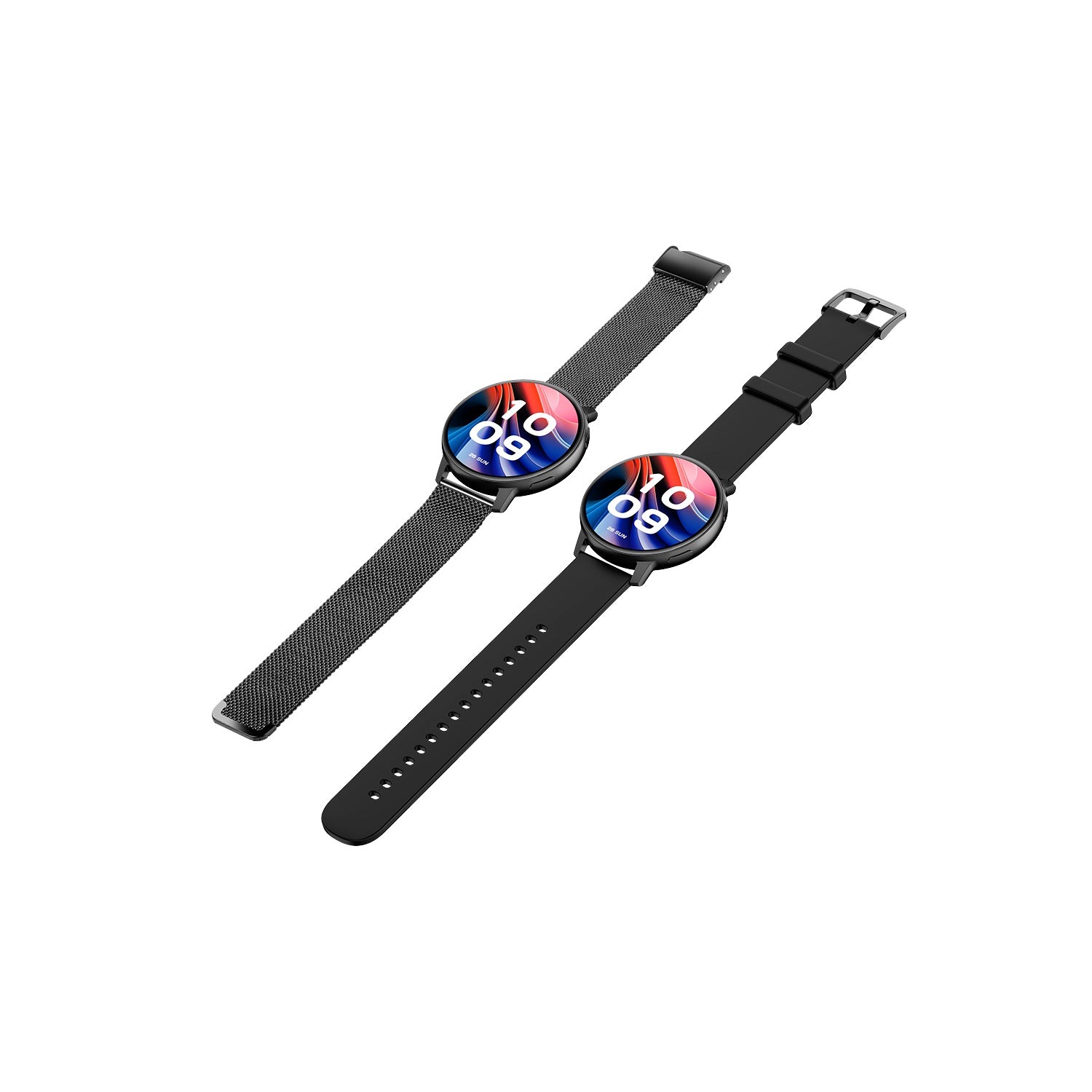 SPC Smartee Duo Classic - Smartwatch Nero con Display AMOLED da 1,43