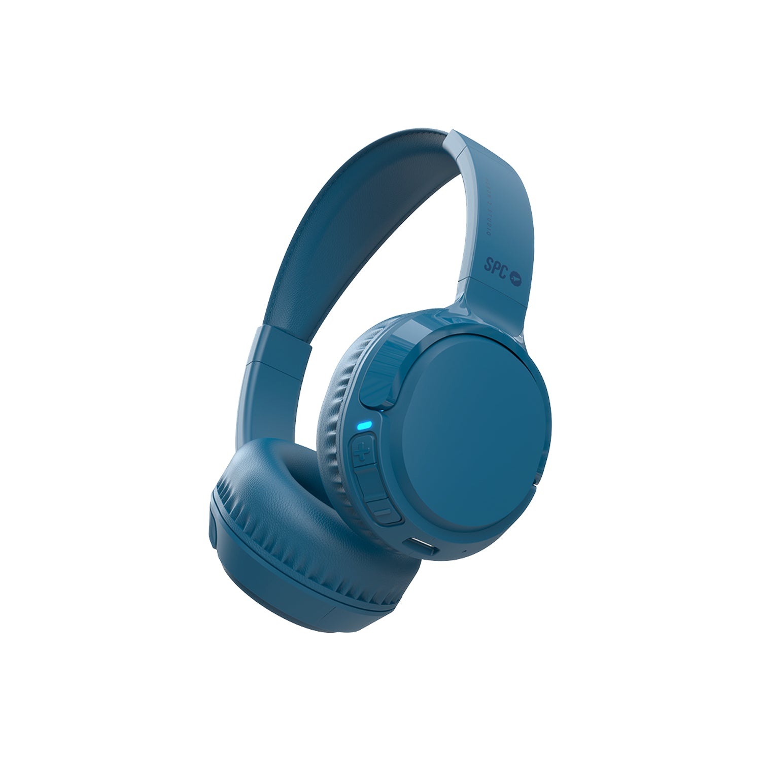 SPC Heron 2 Studio Auricolare Wireless A Padiglione Musica e Chiamate USB tipo-C Bluetooth Blu