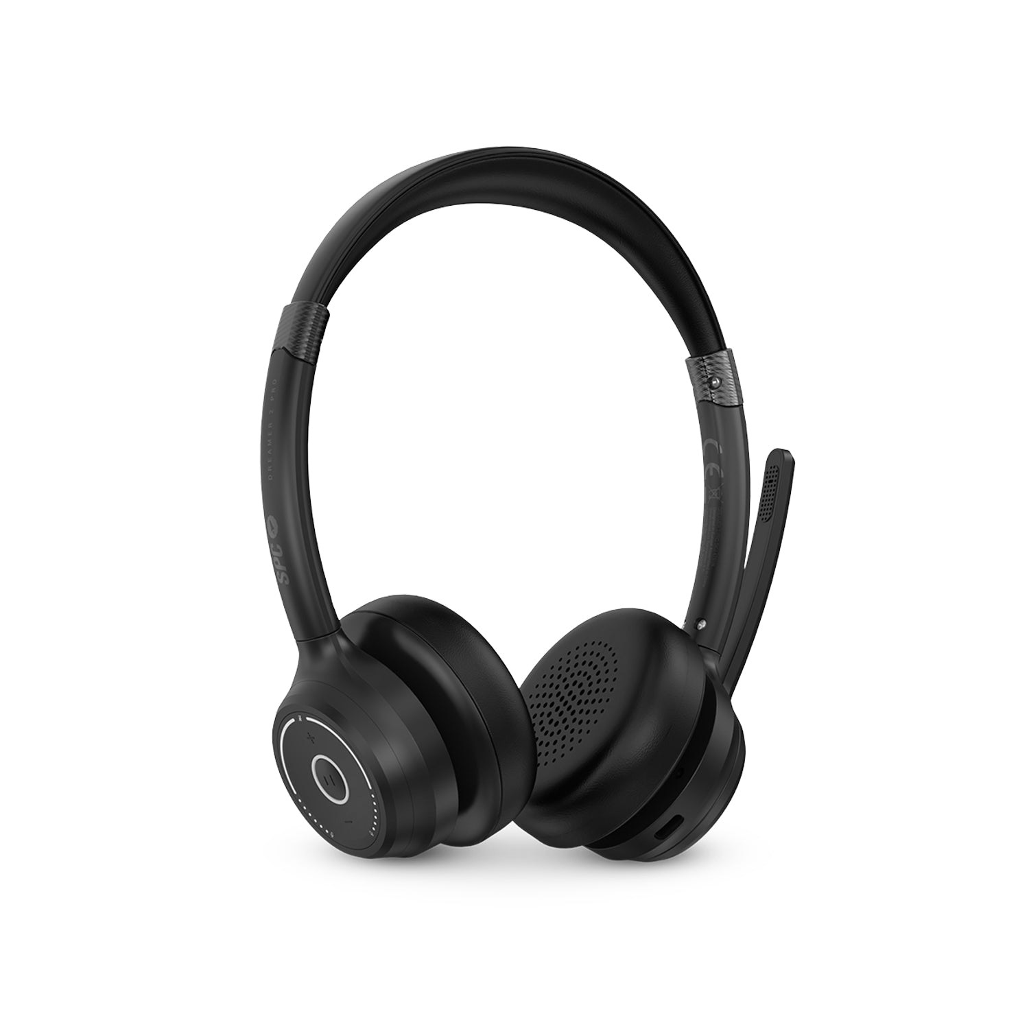 SPC Dreamer 2 Pro - Auricolari Bluetooth wireless con 50 ore di batteria, cancellazione rumore ENC, doppia connessione e microfono integrato, Nero