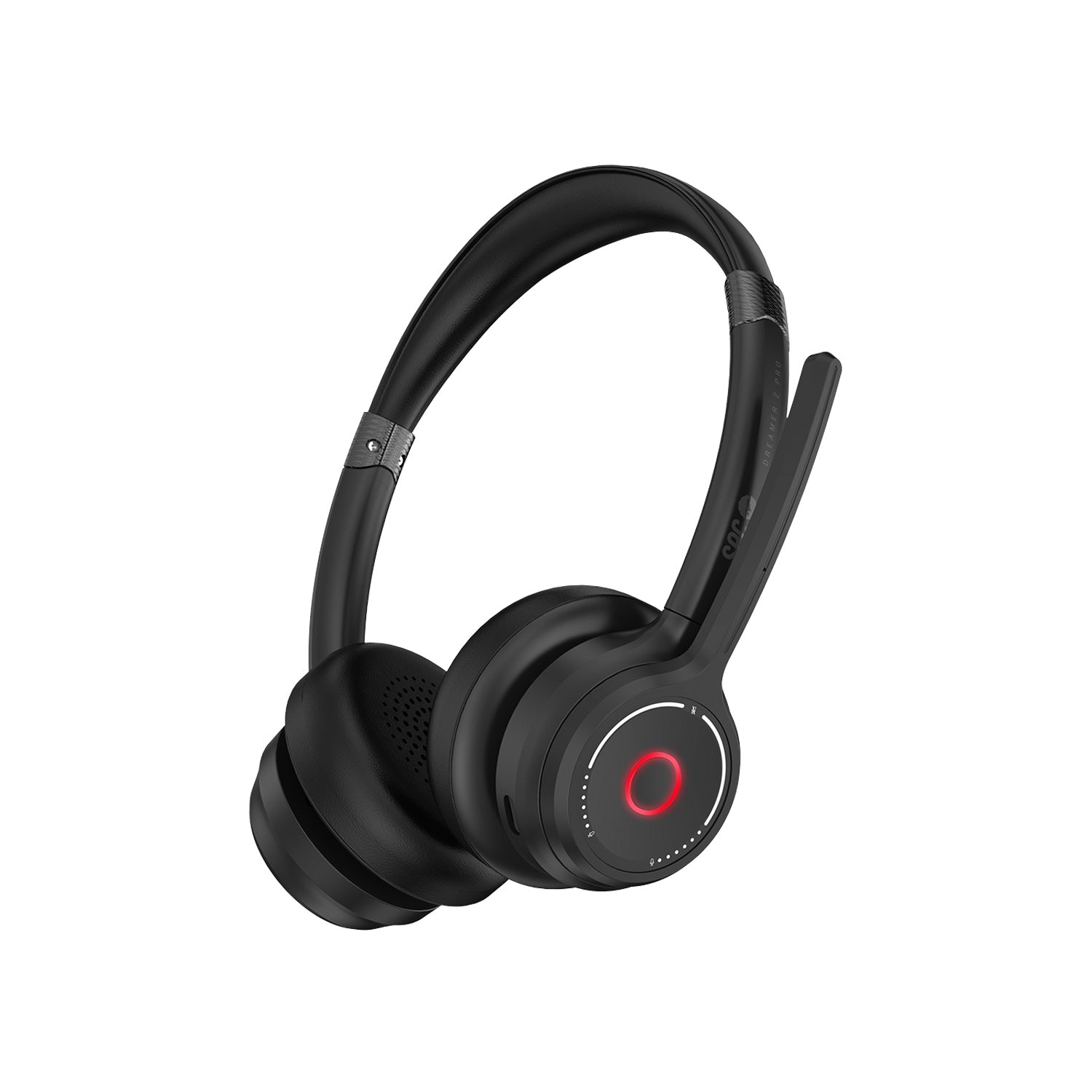 SPC Dreamer 2 Pro - Auricolari Bluetooth wireless con 50 ore di batteria, cancellazione rumore ENC, doppia connessione e microfono integrato, Nero