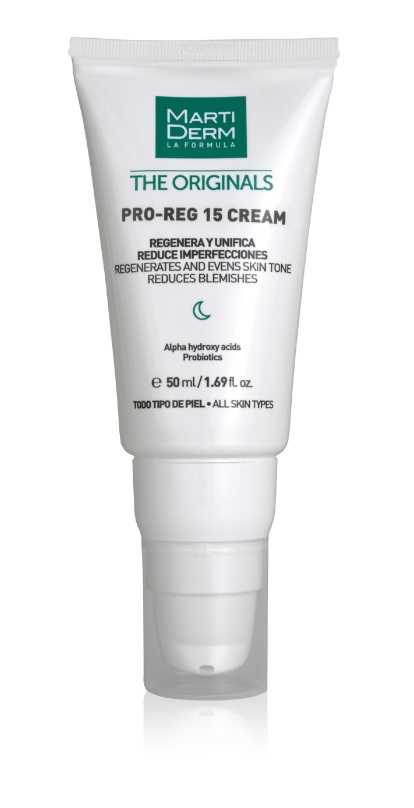 MartiDerm Pro-Reg 15 Crema Rigenerante e Uniformante da Notte 50 ml - Idratante e Anti-invecchiamento per Tutti i Tipi di Pelle