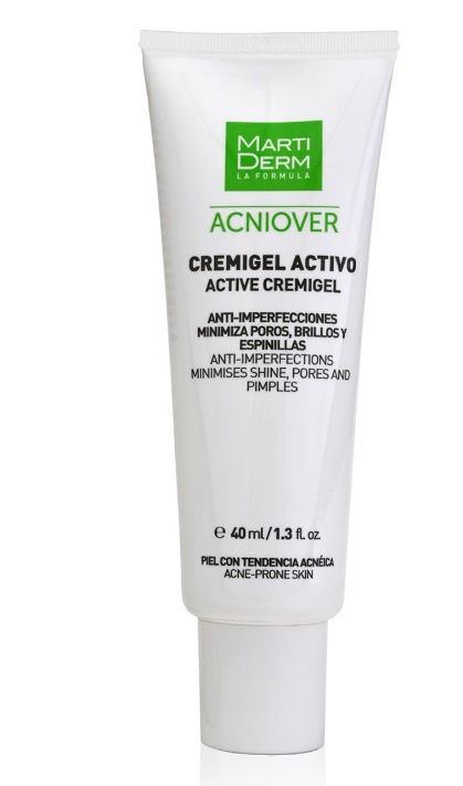 MartiDerm Acniover Cremigel Attivo 40 ml - Trattamento Anti-Imperfezioni per Pelle Grassa e Acneica