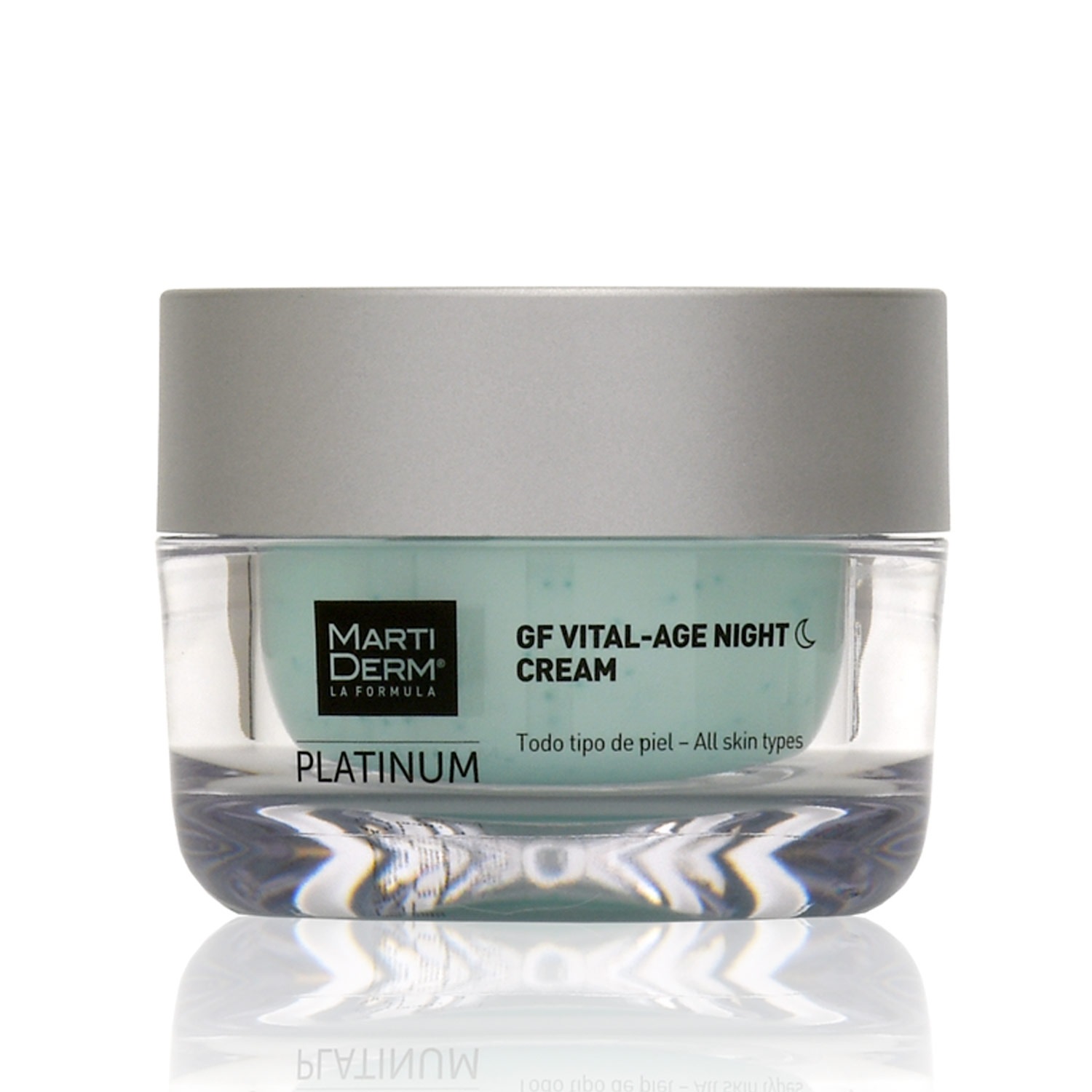 MartiDerm Platinum GF Vital-Age Night Cream Crema da Notte Rassodante Nutriente e Idratante 50 ml