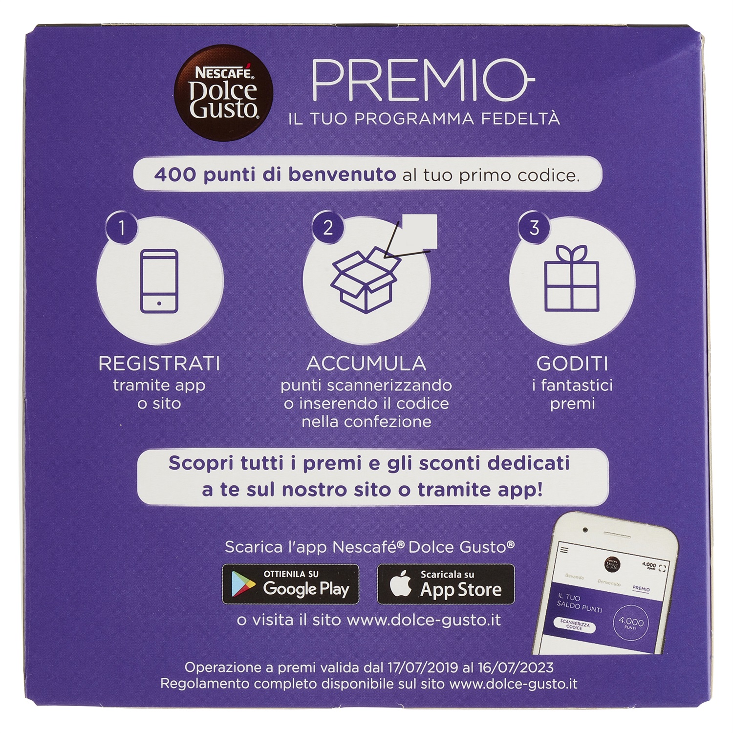 Nescafé Dolce Gusto Caffè Espresso Intenso Decaffeinato - 30 Capsule Compatibili