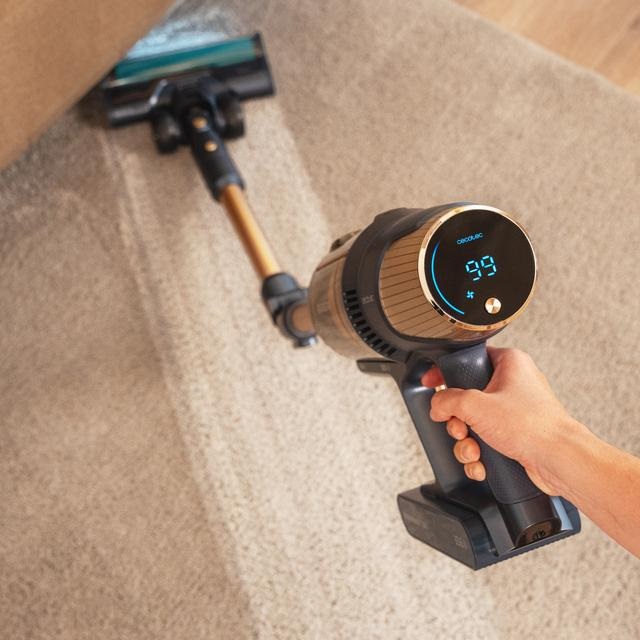 Cecotec Conga Rockstar RX70 AquaPet Flex - Aspirapolvere a bastone senza sacco, 300 AW, 780W, Autonomia 100min, Spazzola Hairless XL, Funzione Secco e Umido