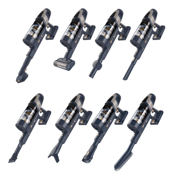 Cecotec Conga Rockstar RZ90 AI AquaPet Flex: Aspirapolvere Senza Fili con Potenza 310 AW, Base Autosvuotante e Spazzola per Animali