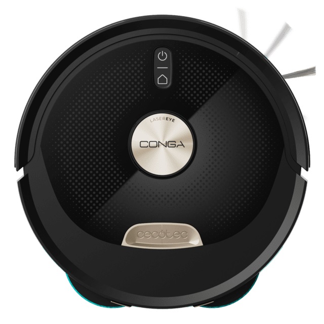 Cecotec Conga M100 Spin AI - Robot Aspirapolvere e Lavapavimenti con Intelligenza Artificiale, 20000Pa, Spazzola in Silicone Antigroviglio, Mop Rotanti, Autonomia fino a 220m², Controllo App 3.0