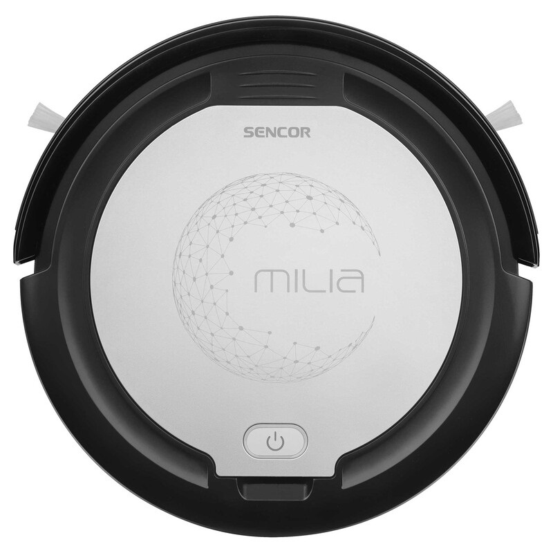 Sencor Robot Aspirapolvere Lava Pavimenti SRV 1000SL - Multi-Superficie, Ultra-Silenzioso, Navigazione Intelligente e Funzione Mop per Peli d'Animali