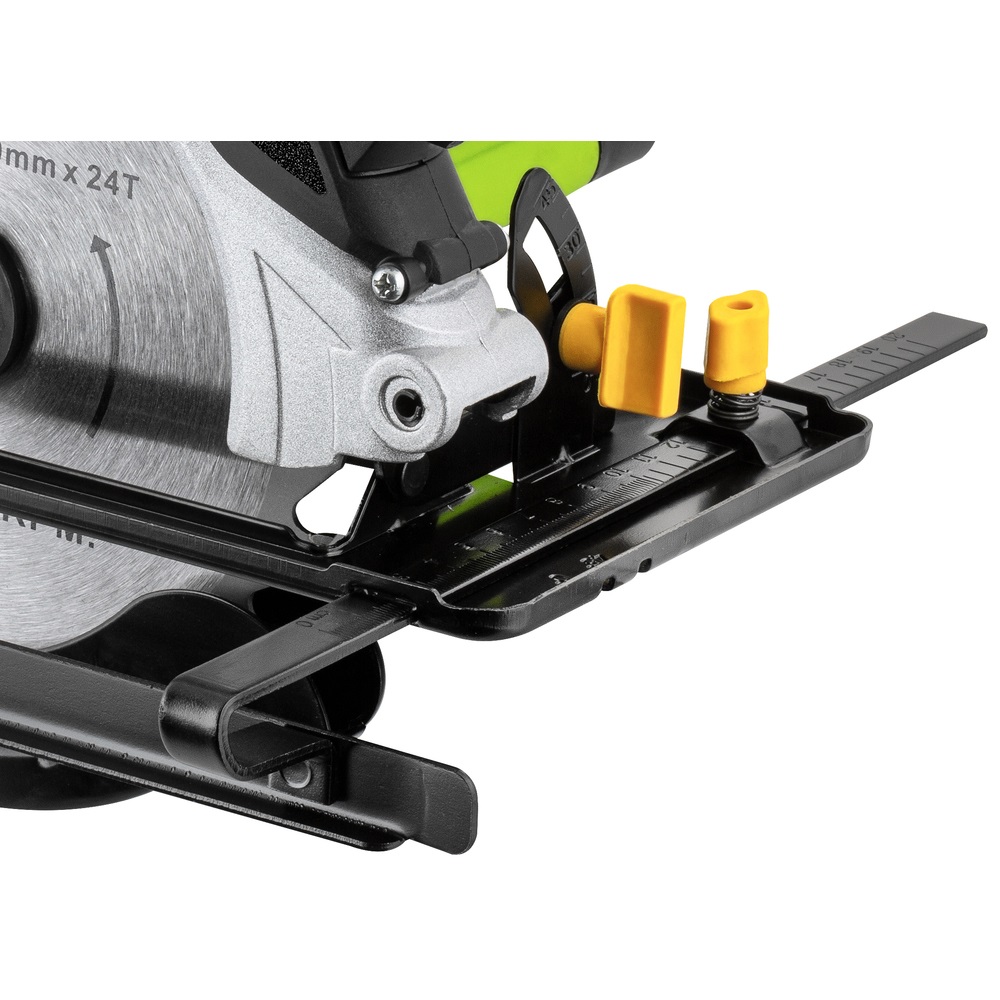 Fieldmann FDK 201302-E sega circolare portatile 18,5 cm Nero, Verde, Grigio 4500 Giri/min