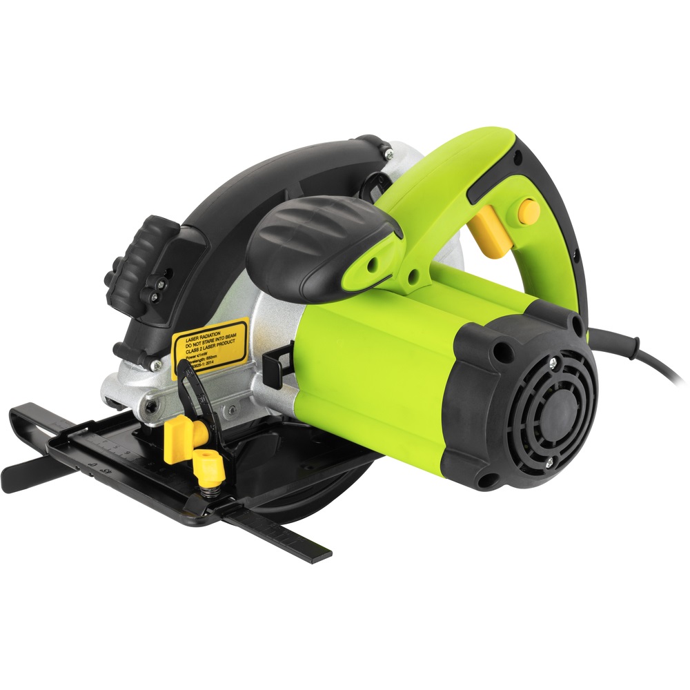 Fieldmann FDK 201302-E sega circolare portatile 18,5 cm Nero, Verde, Grigio 4500 Giri/min