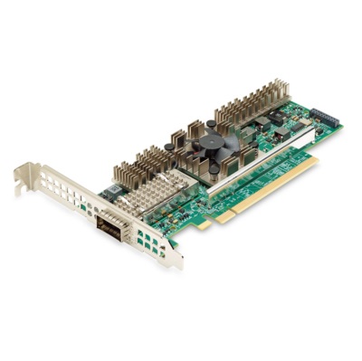 Broadcom P150P Interno Scheda di Rete Fibra 50000 Mbit/s PCI Express Cablato Verde Grigio [BCM957414A4140C]