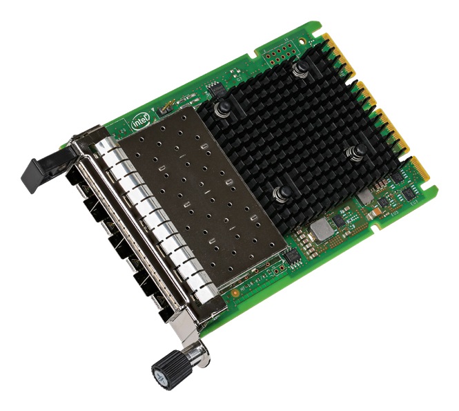 Intel X710-DA4 Modulo OCP 3.0 4 Porte 10GbE con Interfaccia 4x SFP e Velocità 1000 Mbit/s