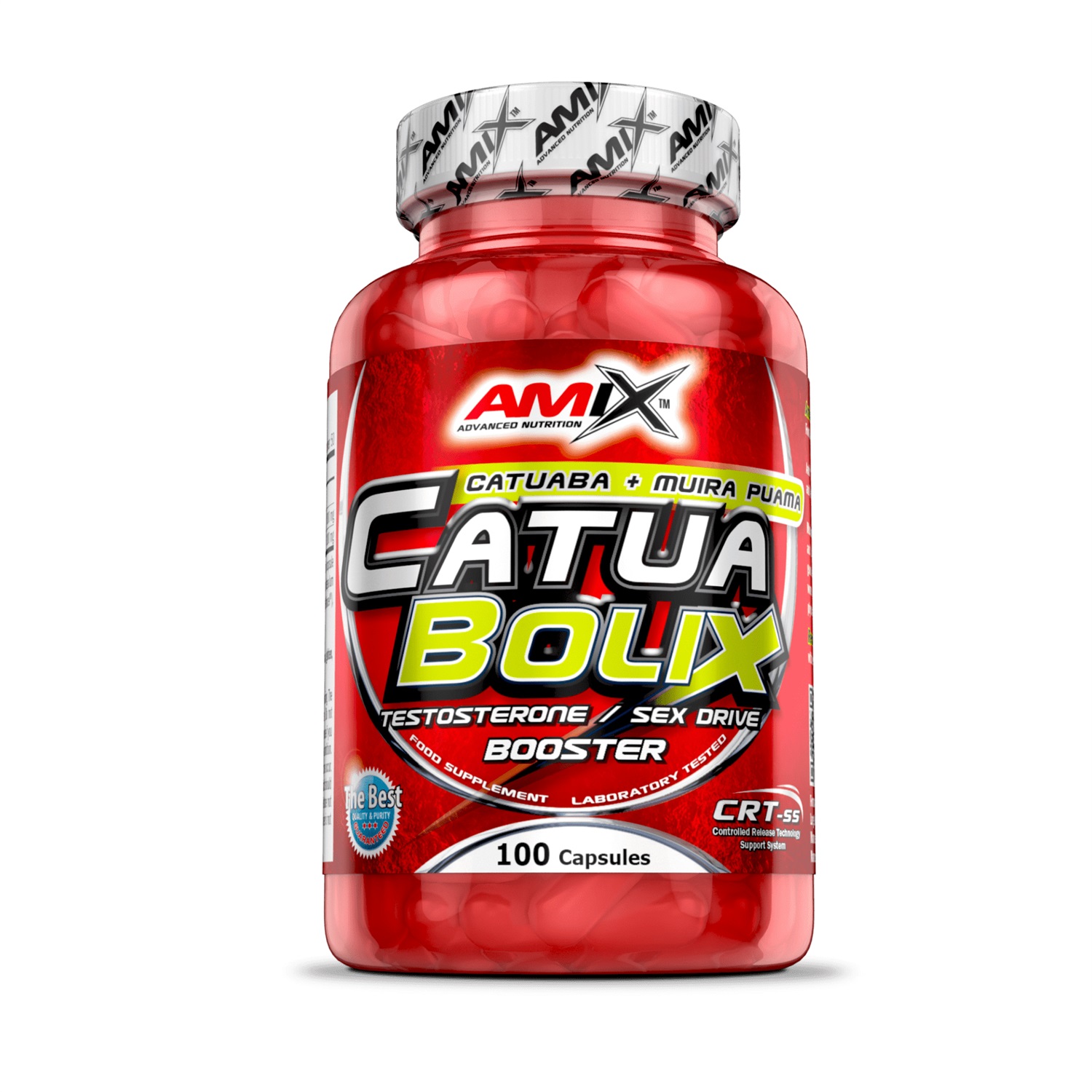 Amix Nutrition CatuaBolix 100 Capsule - Integratore Antiossidante con Catuaba e Muira Puama per Energia e Benessere Sessuale