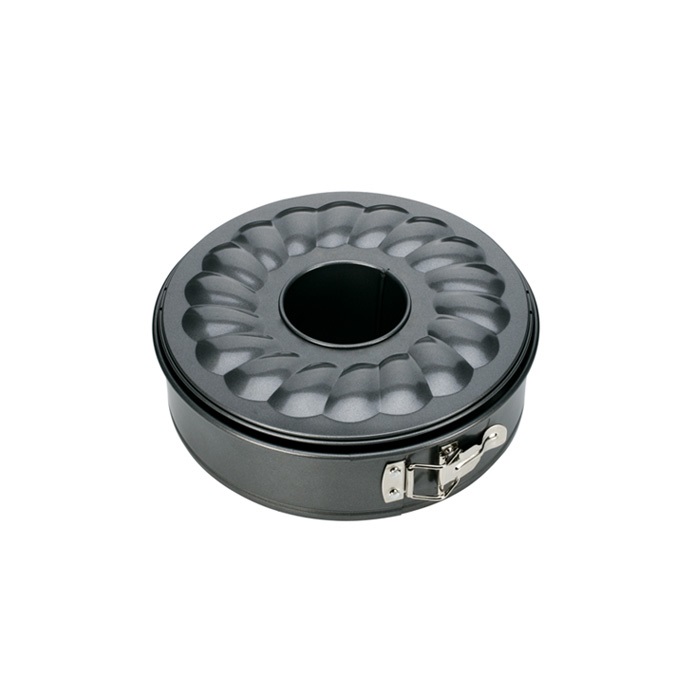 Tescoma Delicia Tortiera Apribile 2 Fondi Ø 24 cm - Rivestimento Antiaderente, Adatta per Forni Elettrici e a Gas