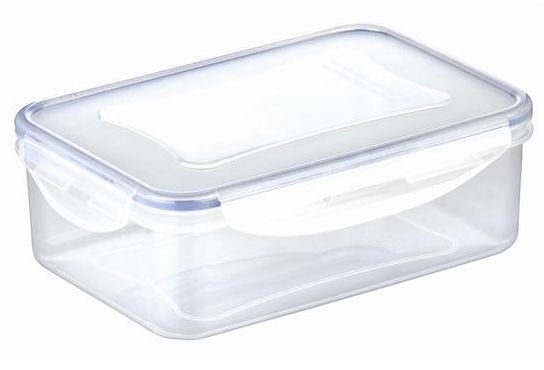Tescoma 892066 Freshbox Contenitore Rettangolare in Plastica Trasparente da 1.5 L con Chiusura Ermetica