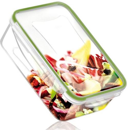 Tescoma 892066 Freshbox Contenitore Rettangolare in Plastica Trasparente da 1.5 L con Chiusura Ermetica