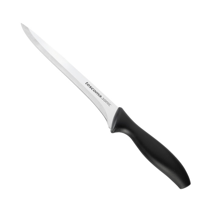 Tescoma Coltello Disossatore 16 cm Sonic - Lama in Acciaio Inossidabile, Manico Ergonomico in Plastica Resistente