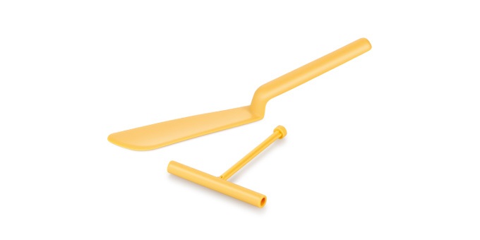 Tescoma Spatole per Crepes Delicia - Set di 2 in Nylon Resistente fino a 210°C