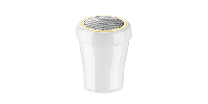 Tescoma Barattolo Spargi Zucchero a Velo 200 ml Delicia - Plastica e Acciaio Inox, Anello Colorato per Identificazione Contenuto